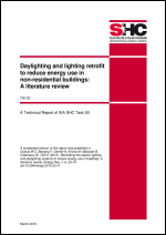 T50 D.2 Daylighting and lighting retrofit to reduce energy use in non-residential buildings: A literature review